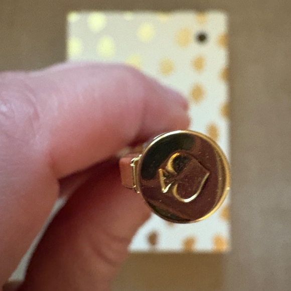 Kate Spade Gold Dot 250 Loose Notes with Pen - Picture 3 of 5